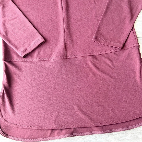 Ralph Lauren  Wine Colour Jersey Top - Picture 8 of 14